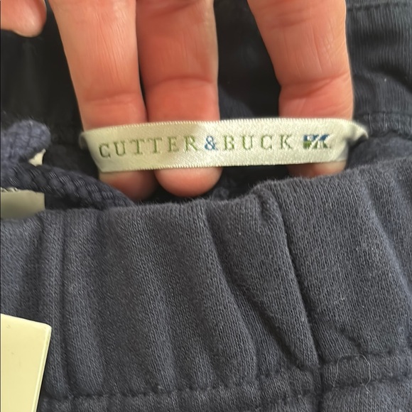 Cutter & Buck Blue Joggers Relaxed Fit Elastic Waist, New With Tags - Picture 2 of 9